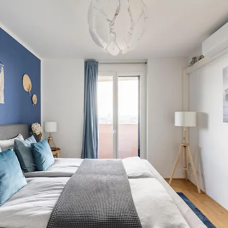 Edler Wohnraum Panoramablick 3 Sz Boxspringbetten, E-ladestation, Kaffeevollautomat, Klima, Lift, Terrasse & 2xtg *