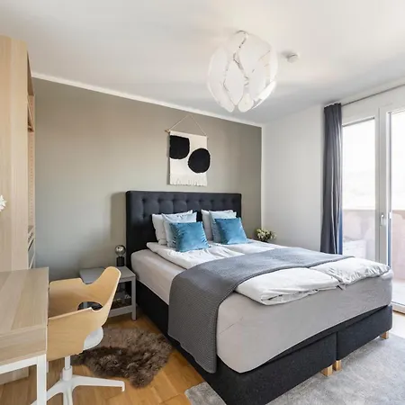 Edler Wohnraum Panoramablick 3 Sz Boxspringbetten, E-ladestation, Kaffeevollautomat, Klima, Lift, Terrasse & 2xtg * グラーツ