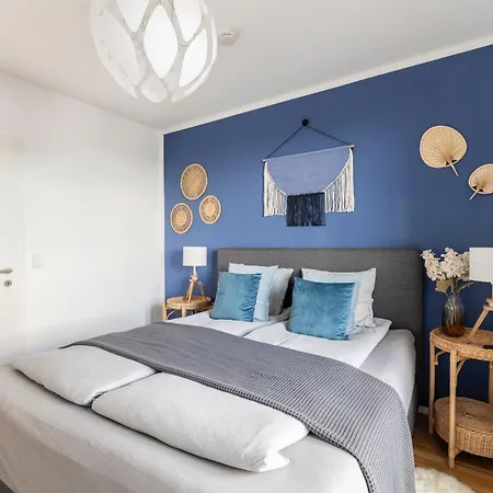 Edler Wohnraum Panoramablick 3 Sz Boxspringbetten, E-ladestation, Kaffeevollautomat, Klima, Lift, Terrasse & 2xtg Apartment *