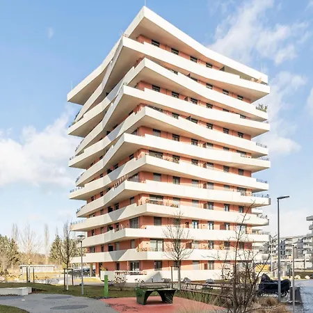 Edler Wohnraum Panoramablick 3 Sz Boxspringbetten, E-ladestation, Kaffeevollautomat, Klima, Lift, Terrasse & 2xtg Apartment Graz