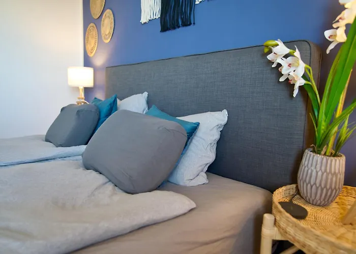 Lejlighed Edler Wohnraum Panoramablick 3 Sz Boxspringbetten, E-ladestation, Kaffeevollautomat, Klima, Lift, Terrasse & 2xtg