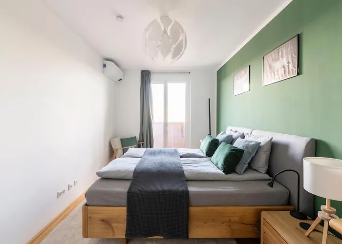 Edler Wohnraum Panoramablick 3 Sz Boxspringbetten, E-ladestation, Kaffeevollautomat, Klima, Lift, Terrasse & 2xtg Lejlighed *