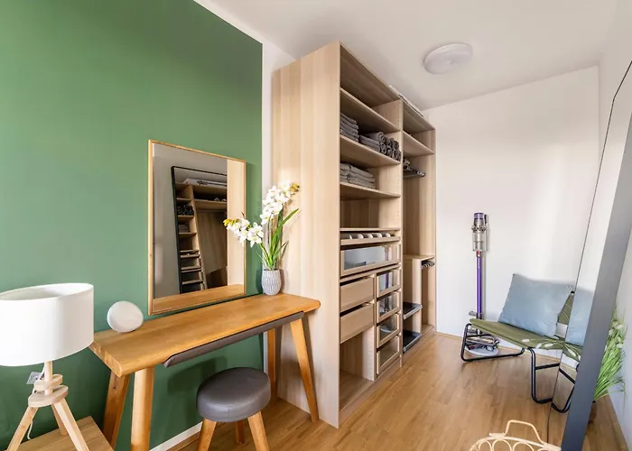 Edler Wohnraum Panoramablick 3 Sz Boxspringbetten, E-ladestation, Kaffeevollautomat, Klima, Lift, Terrasse & 2xtg 아파트 그라츠