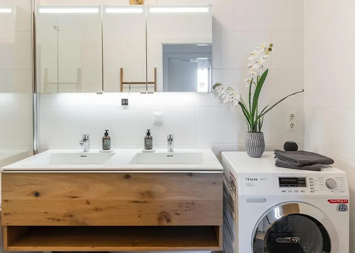 아파트 Edler Wohnraum Panoramablick 3 Sz Boxspringbetten, E-ladestation, Kaffeevollautomat, Klima, Lift, Terrasse & 2xtg 그라츠